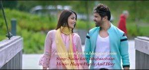 Naina kare Ishqbaaziyaan lyrics