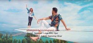 Soneya love you oye lyrics prabh gill