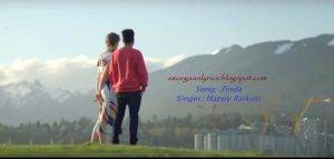 Zinda Lyrics Happy Raikoti 1
