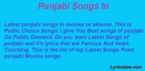 punjabi songs in