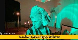 Teardrop Lyrics Hayley Williams