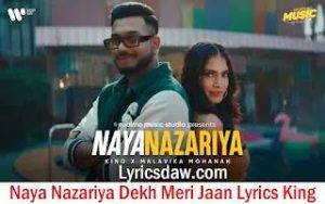 Naya Nazariya Dekh Meri Jaan Lyrics