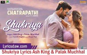 Shukriya Lyrics Ash King 300x188 1