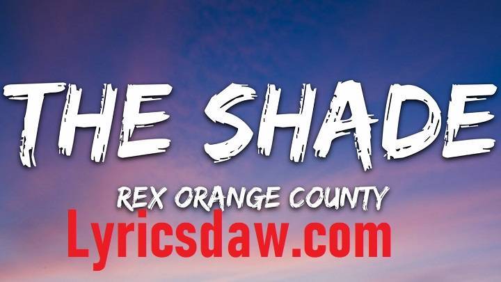 The Shade Lyrics With Video – Rex Orange County | 2022 Song The Shade Lyrics
